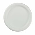 Omg 9 in. Premium Coated Paper Plate White, 4PK OM2426084